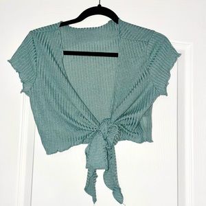 Front Tie Croptop